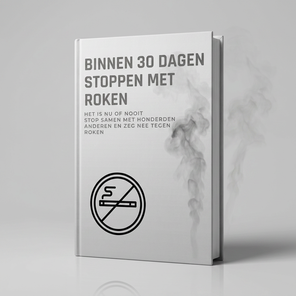 Rookvrij in 30 dagen e-book en werkboek mockup